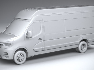 Renault Master L4H3 2020 Model 3D