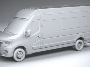 Renault Master L4H3 2020 3D Model