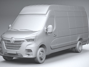 Renault Master L4H3 2020 Model 3D