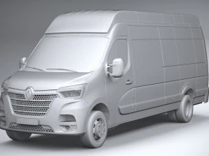 Renault Master L4H3 2020 3D Model