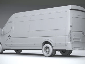 Renault Master L4H3 2020 3D Model