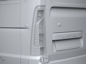 Renault Master L4H3 2020 Model 3D