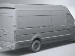 Renault Master L4H3 2020 3D Model