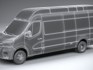 Renault Master L4H3 2020 Model 3D