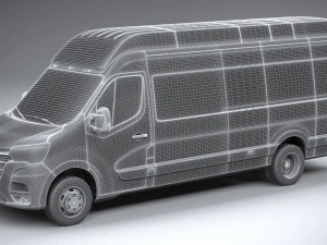 Renault Master L4H3 2020 3D Model