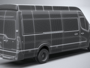 Renault Master L4H3 2020 Model 3D
