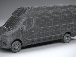 Renault Master L4H3 2020 Model 3D