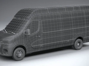Renault Master L4H3 2020 3D Model