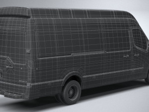 Renault Master L4H3 2020 Model 3D