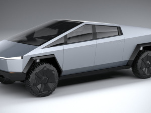 Tesla Cybertruck 2022 3D Model