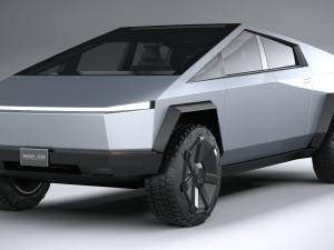 Tesla Cybertruck 2022 3D Model