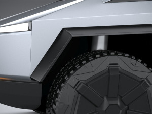 Tesla Cybertruck 2022 3D Model