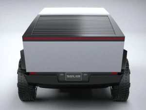 Tesla Cybertruck 2022 3D Model