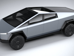 Tesla Cybertruck 2022 3D Model