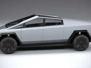 Tesla Cybertruck 2022 3D Model