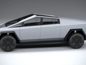 Tesla Cybertruck 2022 3D Model