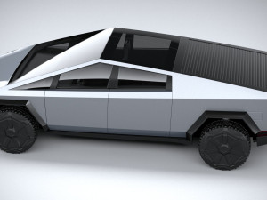Tesla Cybertruck 2022 3D Model