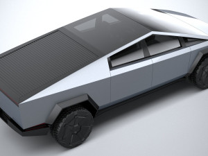 Tesla Cybertruck 2022 3D Model