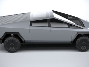 Tesla Cybertruck 2022 3D Model