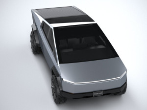 Tesla Cybertruck 2022 3D Model