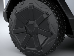 Tesla Cybertruck 2022 3D Model