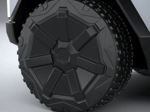 Tesla Cybertruck 2022 3D Model