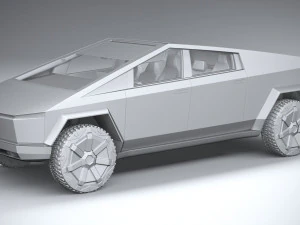 Tesla Cybertruck 2022 3D Model