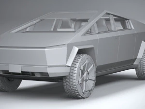 Tesla Cybertruck 2022 3D Model