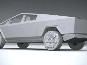 Tesla Cybertruck 2022 3D Model