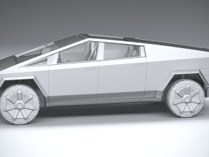Tesla Cybertruck 2022 3D Model