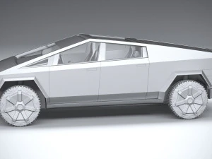 Tesla Cybertruck 2022 3D Model