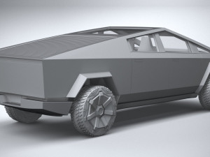 Tesla Cybertruck 2022 3D Model