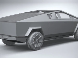 Tesla Cybertruck 2022 3D Model