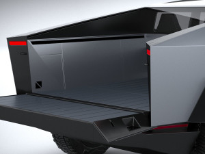 Tesla Cybertruck 2022 3D Model