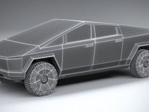 Tesla Cybertruck 2022 3D Model