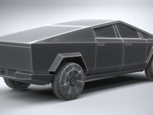 Tesla Cybertruck 2022 3D Model