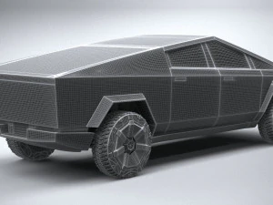Tesla Cybertruck 2022 3D Model