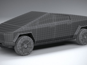 Tesla Cybertruck 2022 3D Model