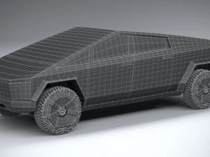 Tesla Cybertruck 2022 3D Model