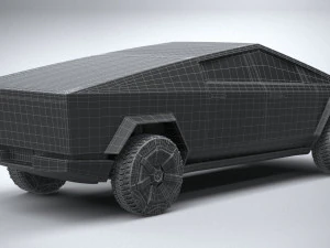 Tesla Cybertruck 2022 3D Model