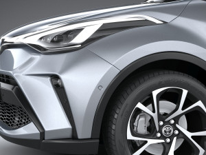 Toyota C-HR 2020 3D 模型