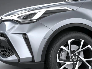 Toyota C-HR 2020 3D Model