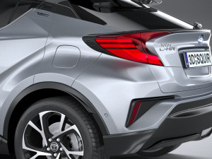 Toyota C-HR 2020 3D 模型