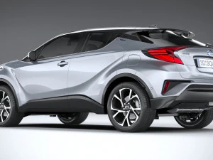 Toyota C-HR 2020 3D Model