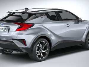 Toyota C-HR 2020 3D 模型