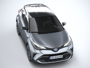 Toyota C-HR 2020 3D 模型