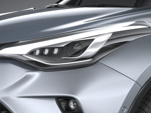 Toyota C-HR 2020 3D 模型