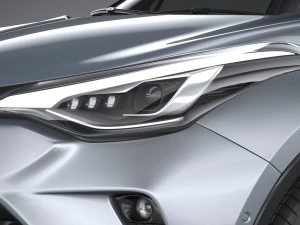 Toyota C-HR 2020 3D Model