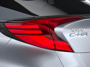 Toyota C-HR 2020 3D Model