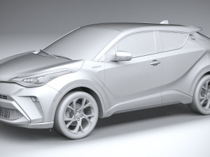 Toyota C-HR 2020 3D 模型